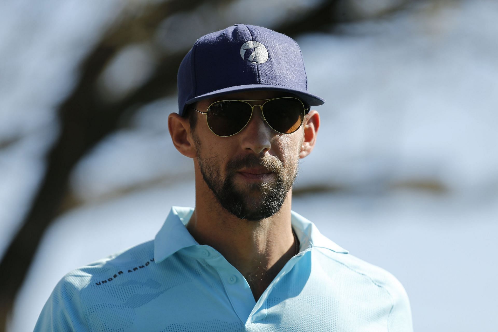 Michael Phelps at the Waste Management Phoenix Open - Round Two - (Source: Getty)